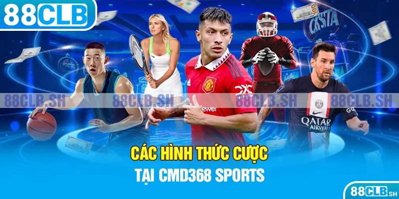 Các hình thức cược tại CMD368 Sports